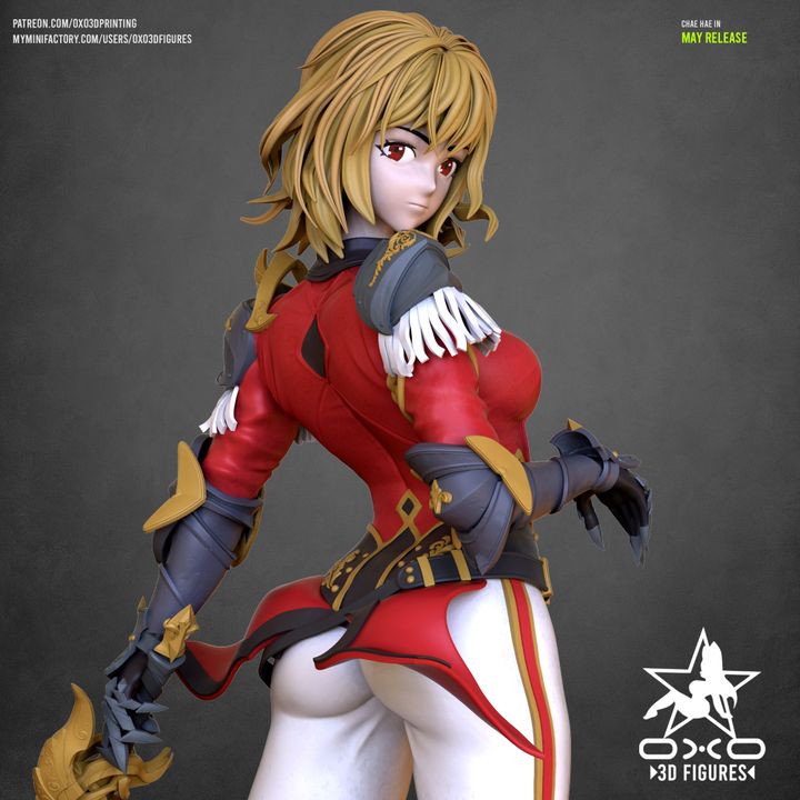 Chae Hae Anime Resin Fan Art (Designed by OXO3D)