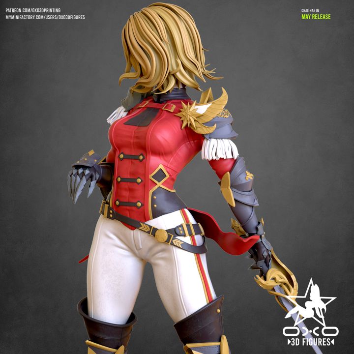 Chae Hae Anime Resin Fan Art (Designed by OXO3D)