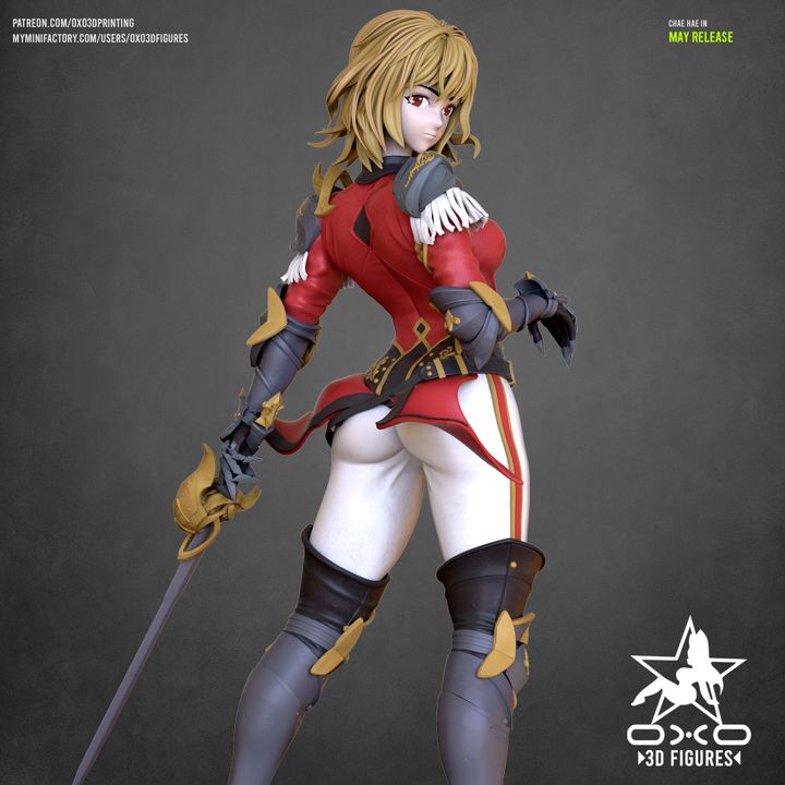 Chae Hae Anime Resin Fan Art (Designed by OXO3D)