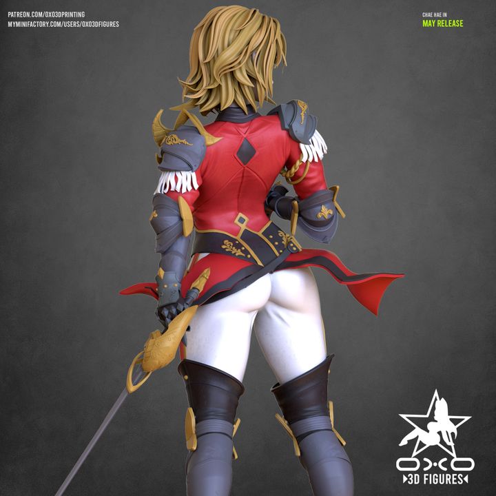 Chae Hae Anime Resin Fan Art (Designed by OXO3D)