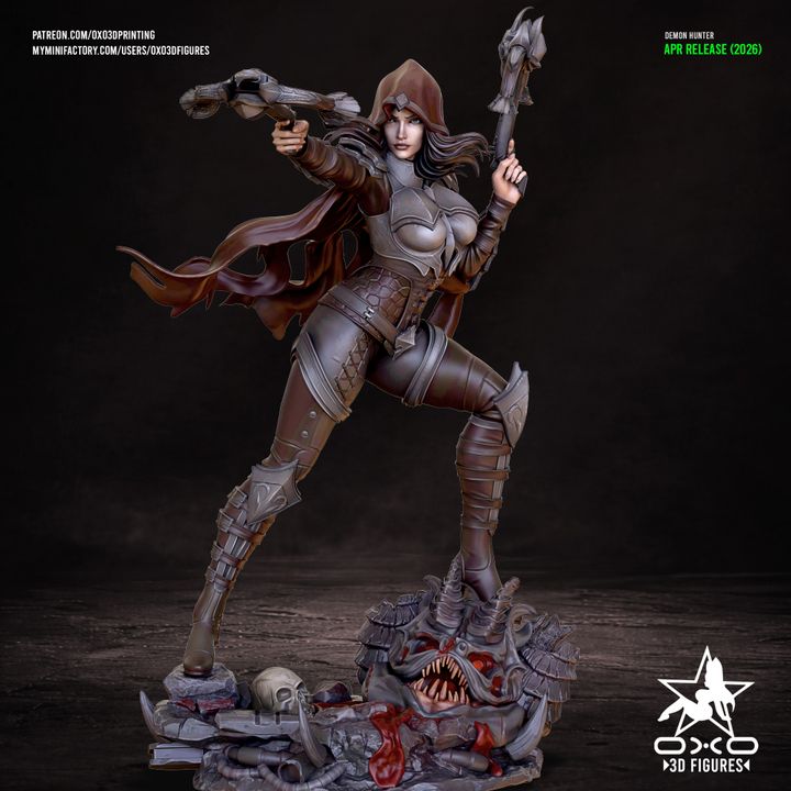 Demon Hunter Resin Fan Art (Designed by OXO3D)