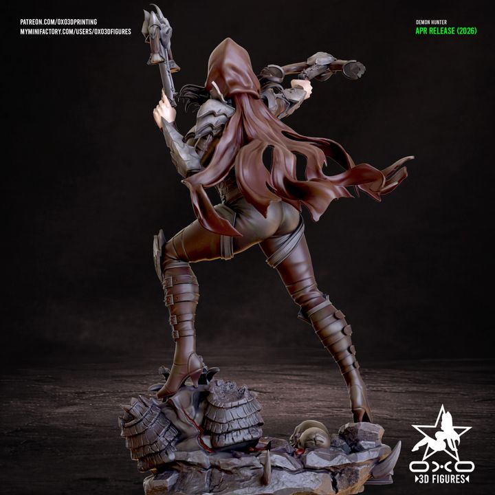 Demon Hunter Resin Fan Art (Designed by OXO3D)