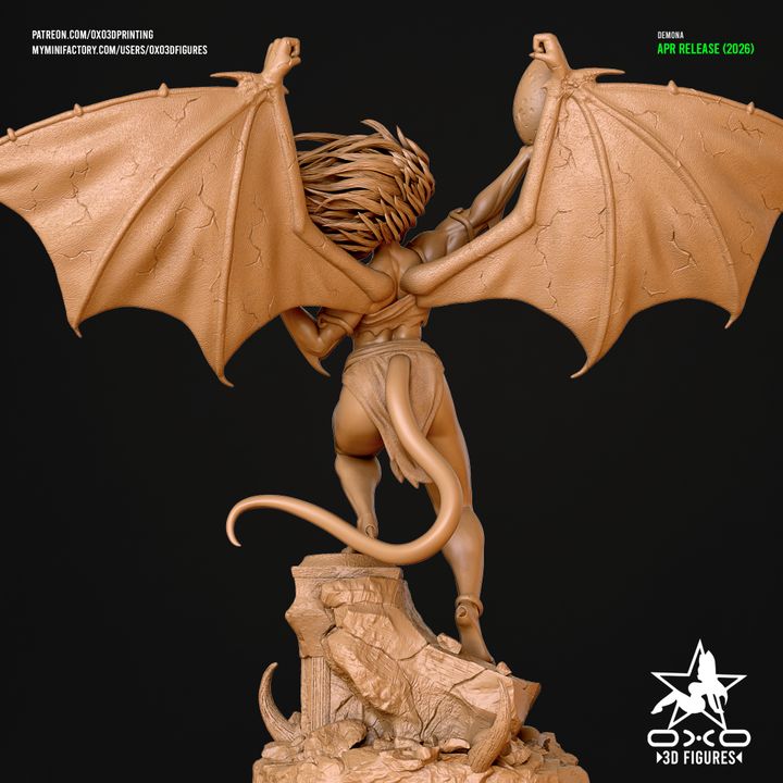 Demona Resin Art (Designed by OXO3D)