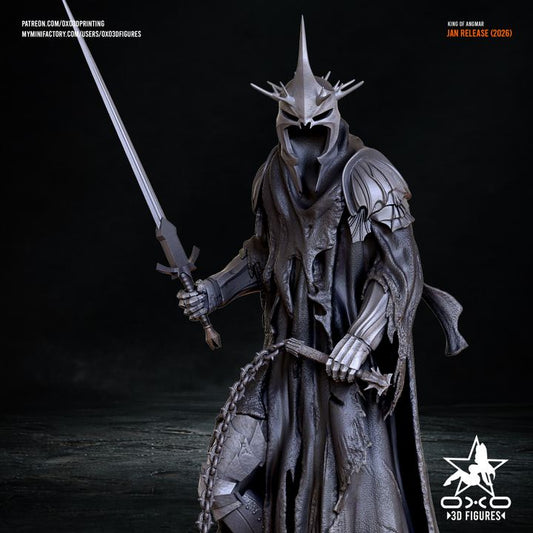 LotR Witch King Resin Fan Art (Designed by OXO3D)