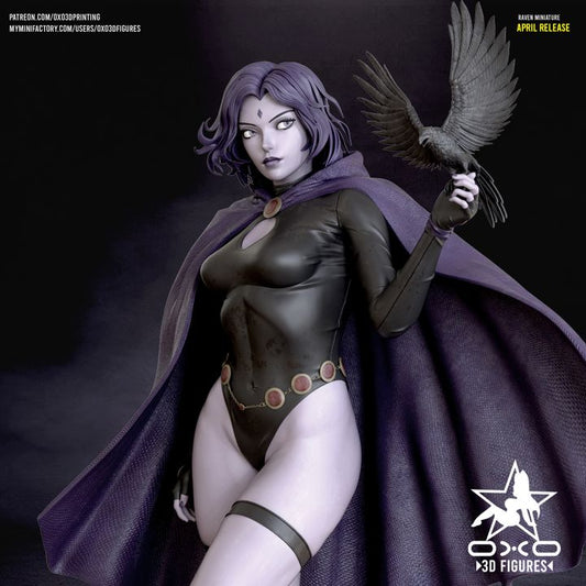 Raven Resin Fan Art (Designed by OXO3D)