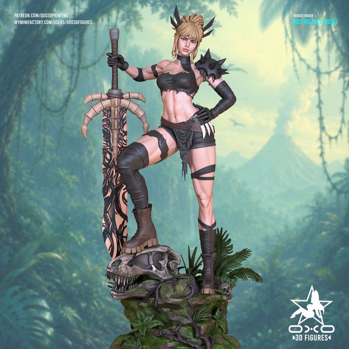 Savage Magik Resin Art (Designed by OXO3D)