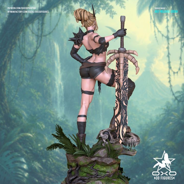 Savage Magik Resin Art (Designed by OXO3D)