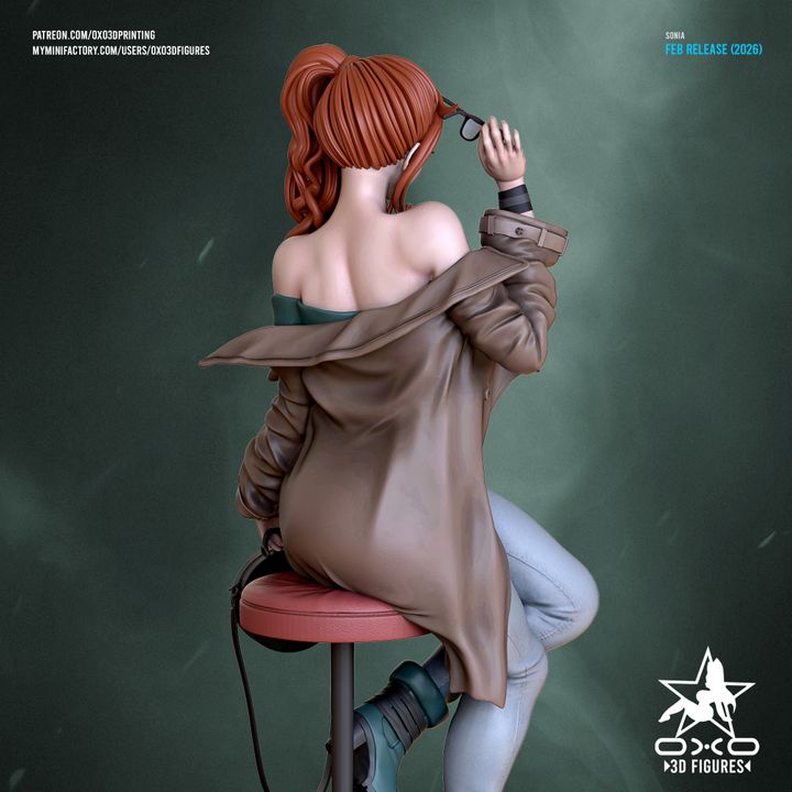 Sonia Resin Fan Art (Designed by OXO3D)