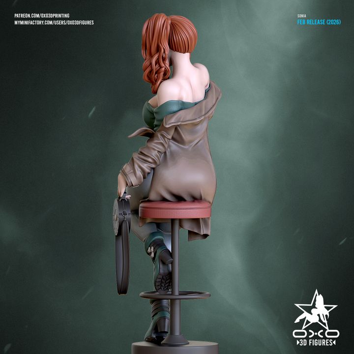 Sonia Resin Fan Art (Designed by OXO3D)