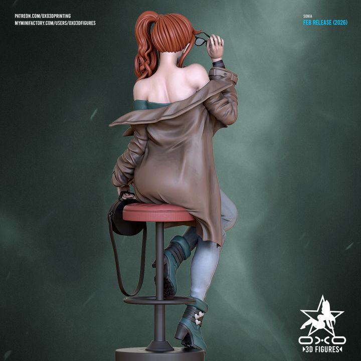 Sonia Resin Fan Art (Designed by OXO3D)
