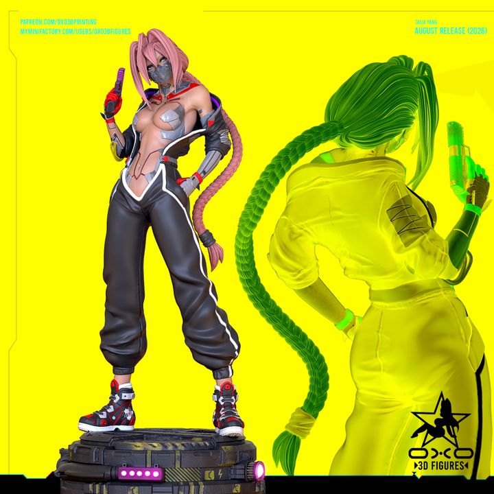 Talia Yang Resin Art (Designed by OXO3D)