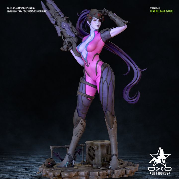 Widowmaker Resin Art (Designed by OXO3D)