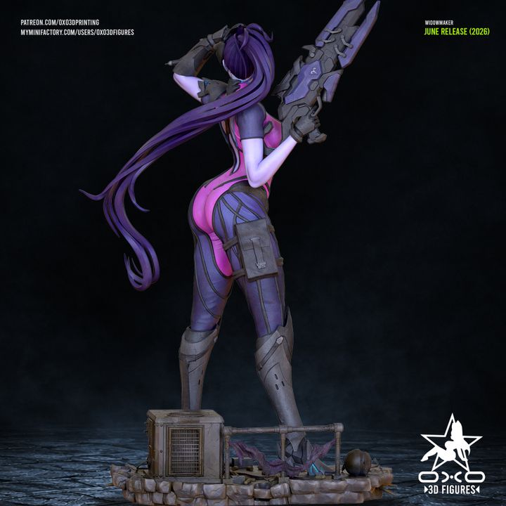 Widowmaker Resin Art (Designed by OXO3D)