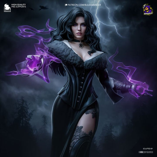 Yennefer of Vengerberg - Witcher Series - Resin Fan Art - MTO (Design by Bulkamancer)