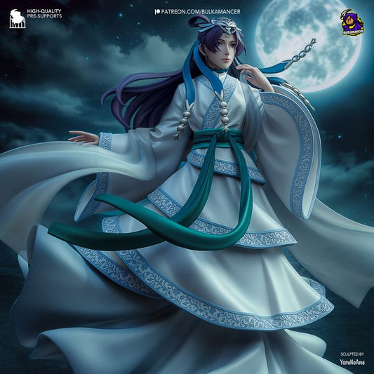 Jinshi the Moon Fairy (The Apothecary Diaries) Resin Fan Art - MTO (Design by Bulkamancer)