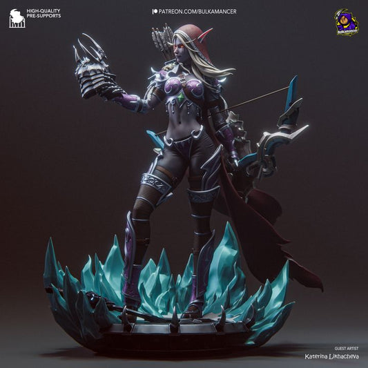 Sylvanas Resin Fan Art MTO (Design by Bulkamancer)
