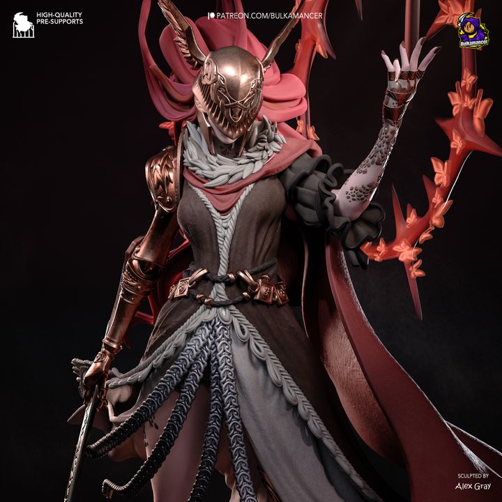 Malenia Resin Fan Art MTO (Design by Bulkamancer)