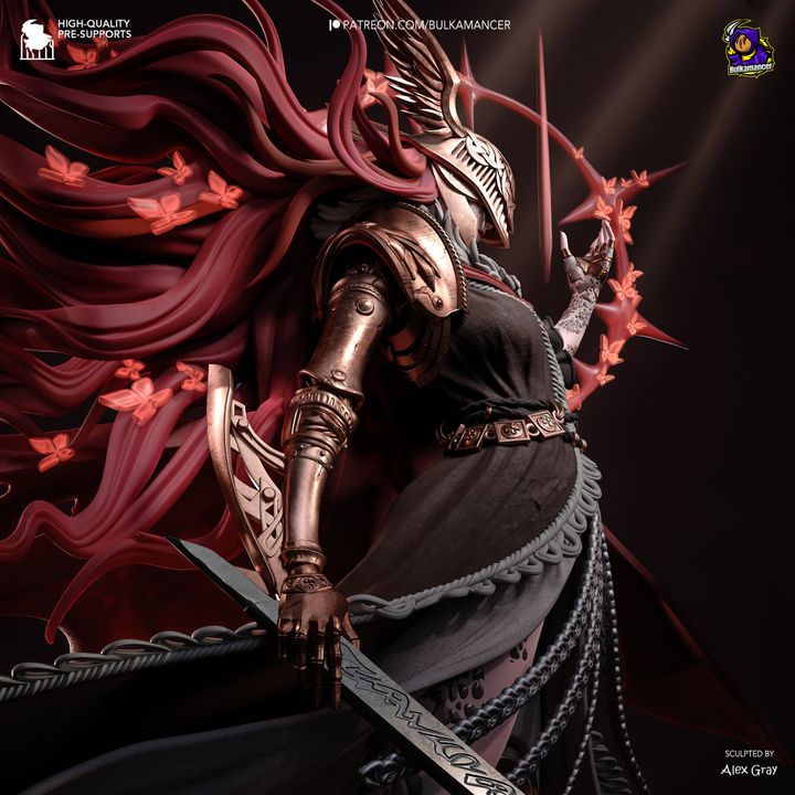 Malenia Resin Fan Art MTO (Design by Bulkamancer)