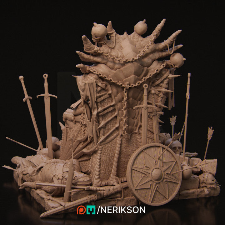 Aleehra the Dragon Knight Diorama Resin Fan Art - MTO