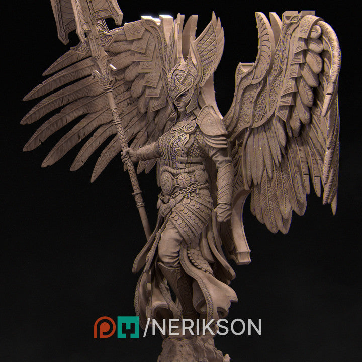 Revna Angel of Salvation Diorama Collectible Resin Fan Art Pro Painted - MTO 1/9 scale