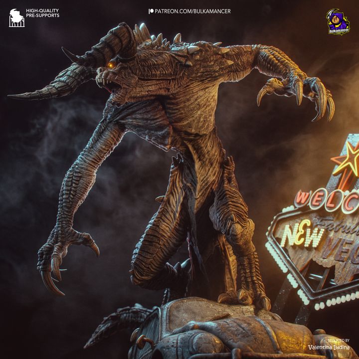 Deathclaw Resin Fan Art MTO (Design by Bulkamancer)