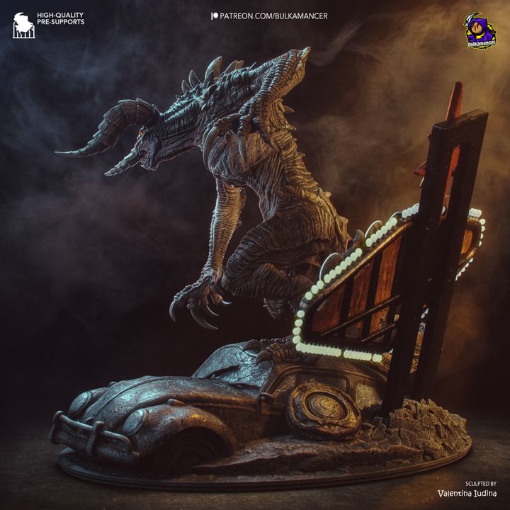 Deathclaw Resin Fan Art MTO (Design by Bulkamancer)
