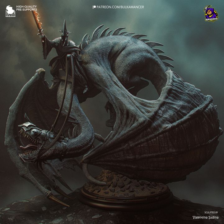Witch King Resin Fan Art MTO (Design by Bulkamancer)