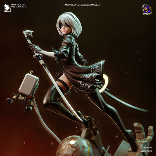 2B Resin Fan Art - MTO (Bulka)