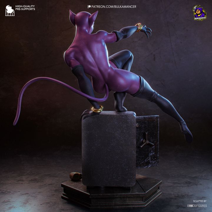 Catwoman Resin Fan Art MTO (Design by Bulkamancer)