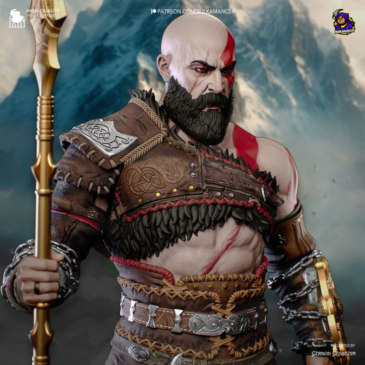 Kratos - God of War - Resin Fan Art - MTO (Design by Bulkamancer)
