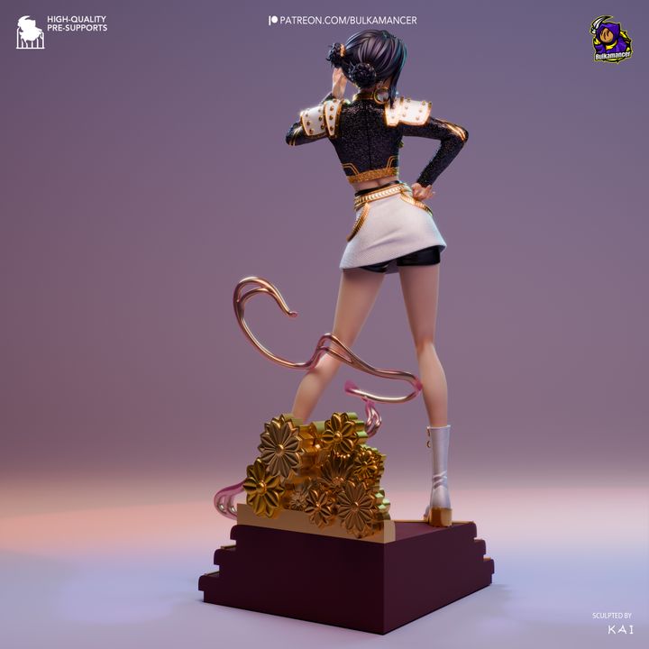 Zoey KPOP Demon Hunter Resin Fan Art MTO (Design by Bulkamancer)