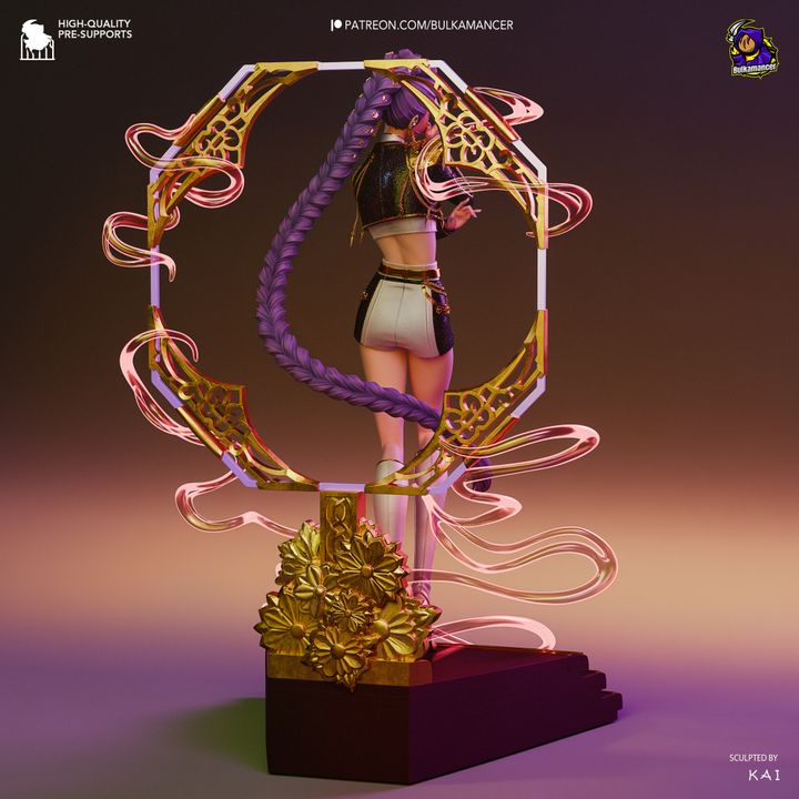 Rumi KPOP Demon Hunter Resin Fan Art MTO (Design by Bulkamancer)