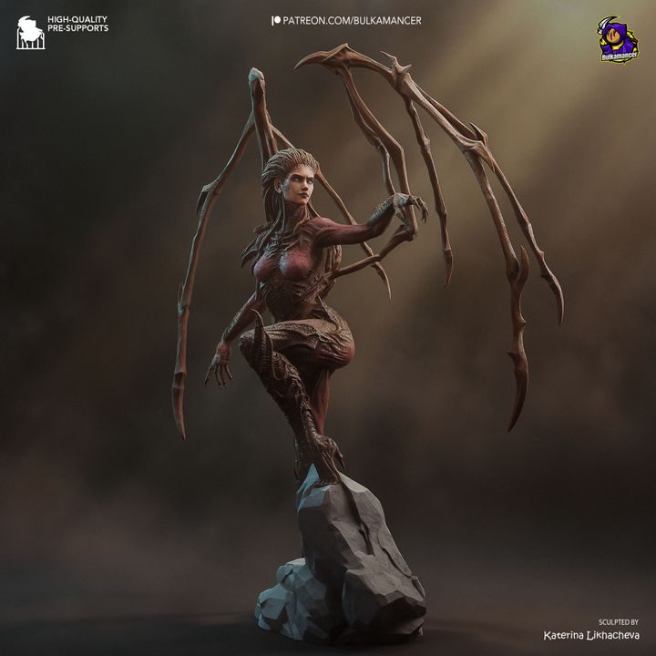 Kerrigan Resin Fan Art MTO (Design by Bulkamancer)