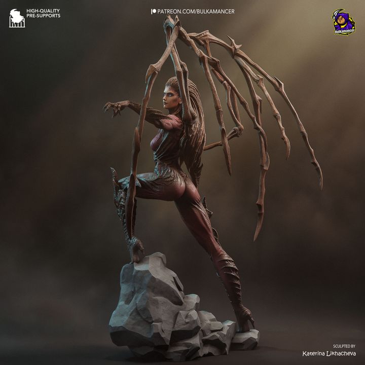 Kerrigan Resin Fan Art MTO (Design by Bulkamancer)