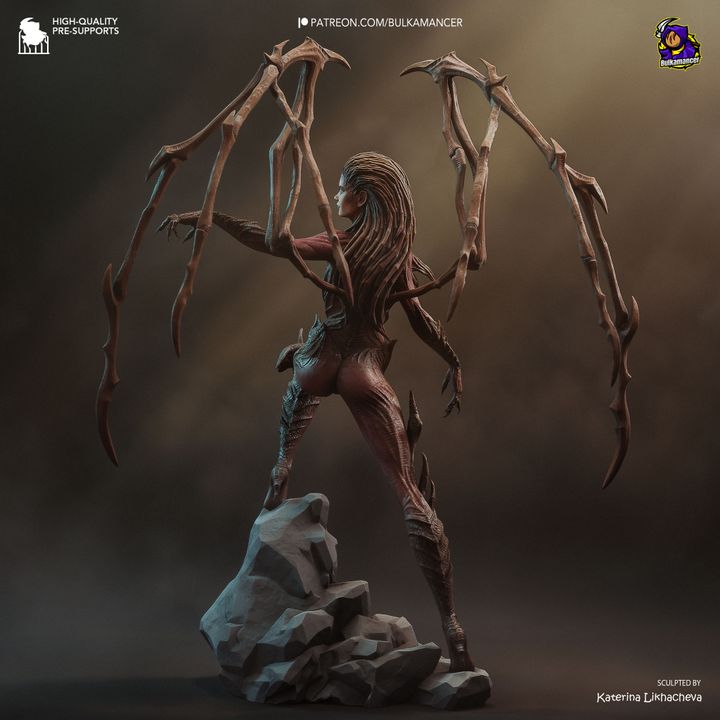 Kerrigan Resin Fan Art MTO (Design by Bulkamancer)