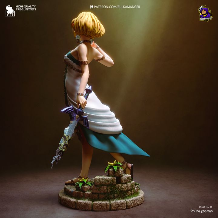 Zelda Resin Art (Design by Bulkamancer)