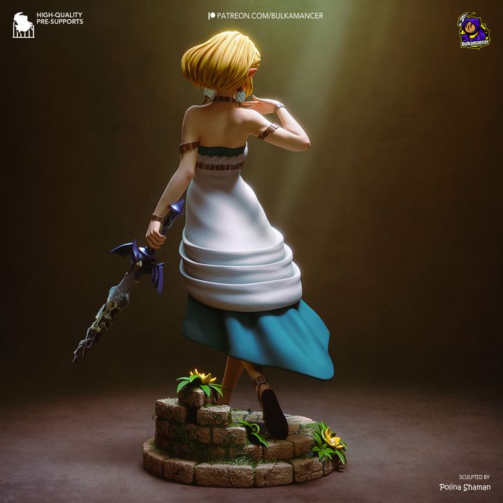 Zelda Resin Art (Design by Bulkamancer)