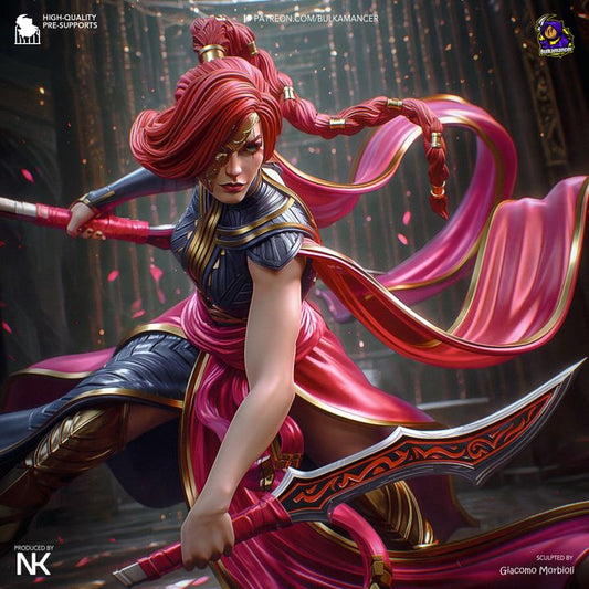 Katarina League of Legends Resin Fan Art - MTO (Design by Bulkamancer)