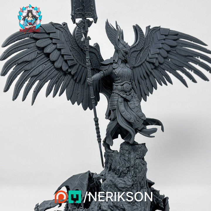 Revna Angel of Salvation Diorama Collectible Resin Fan Art Pro Painted - MTO 1/9 scale