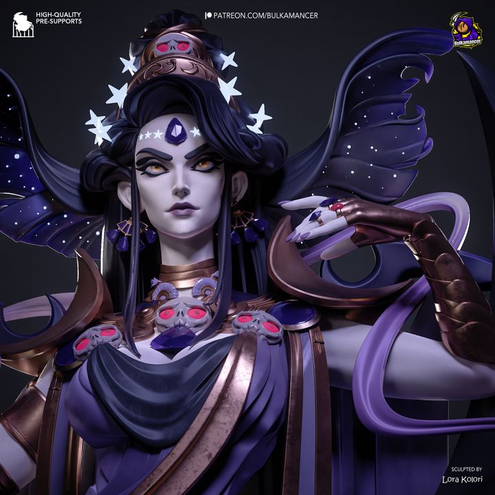 Nyx Resin Fan Art MTO (Design by Bulkamancer)