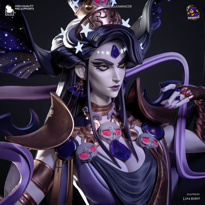 Nyx Resin Fan Art MTO (Design by Bulkamancer)