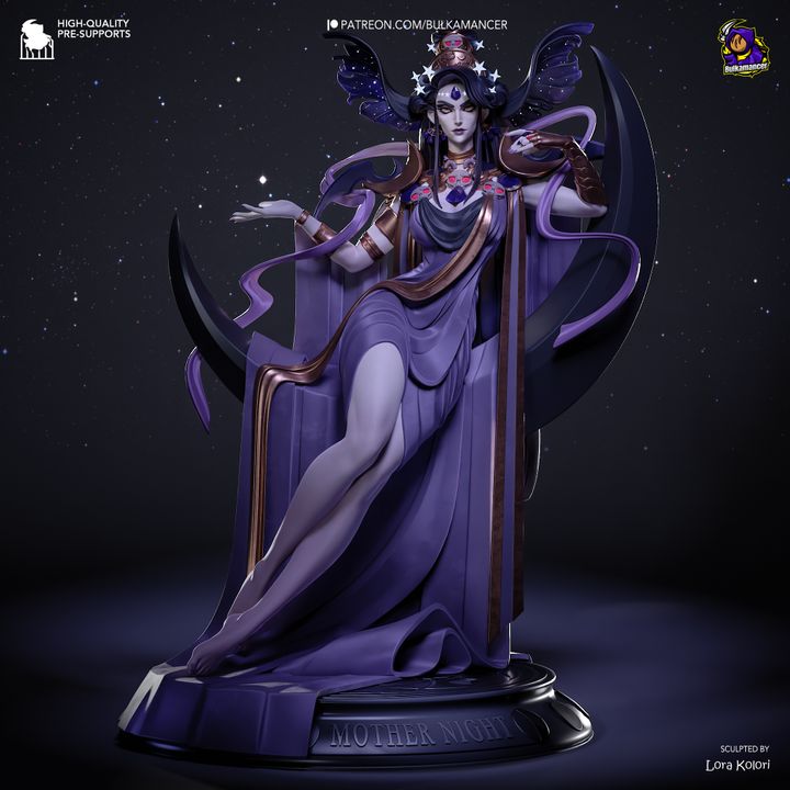 Nyx Resin Fan Art MTO (Design by Bulkamancer)