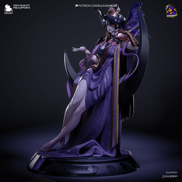 Nyx Resin Fan Art MTO (Design by Bulkamancer)
