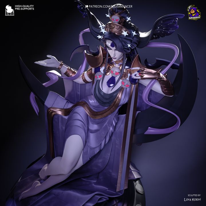 Nyx Resin Fan Art MTO (Design by Bulkamancer)