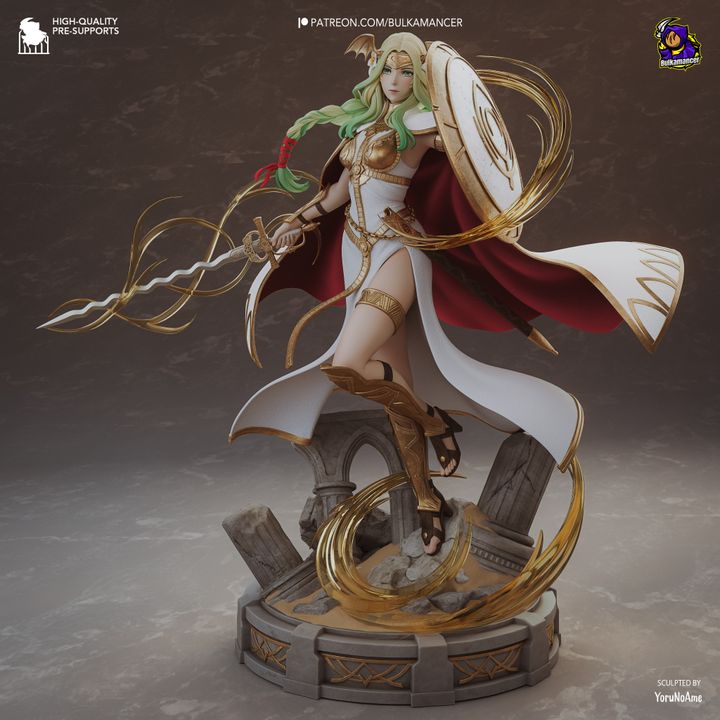 Saint Seiros Resin Fan Art MTO (Design by Bulkamancer)