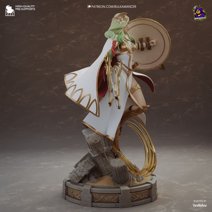 Saint Seiros Resin Fan Art MTO (Design by Bulkamancer)