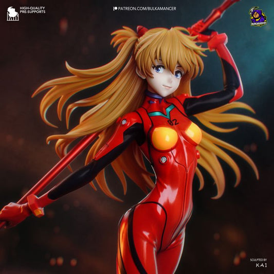 Asuka Langley Resin Art (Design by Bulkamancer)