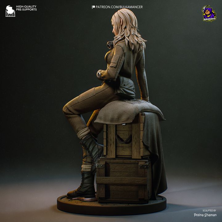 EVA Metal Gear Solid Resin Fan Art - MTO (Design by Bulkamancer)