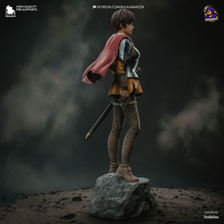 Casca Berserk Resin Fan Art MTO (Design by Bulkamancer)