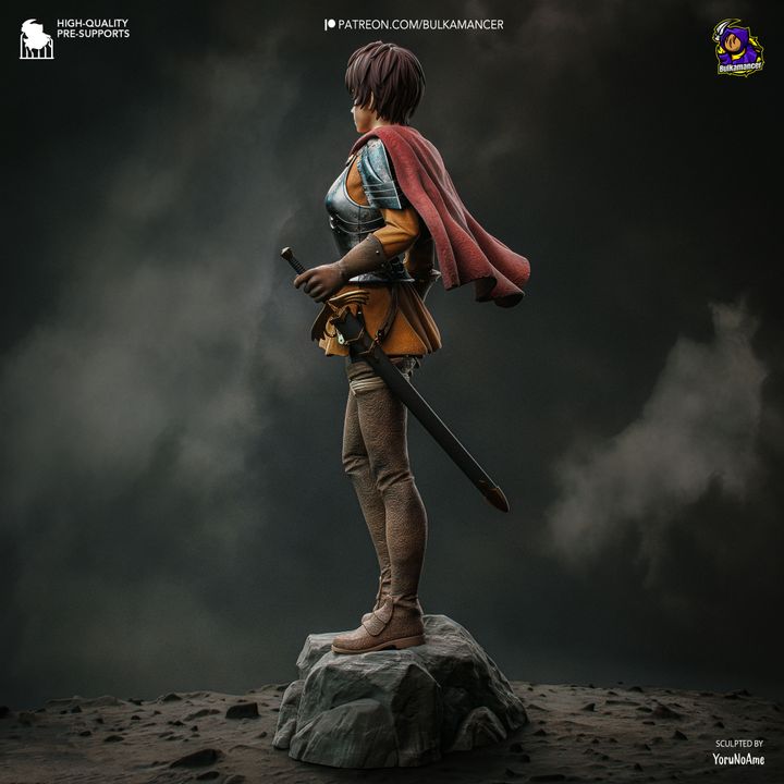 Casca Berserk Resin Fan Art MTO (Design by Bulkamancer)